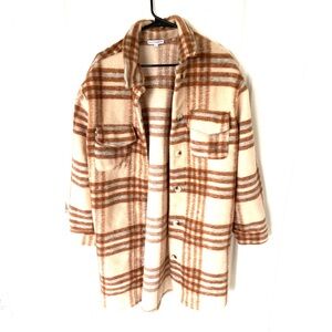 Baltic Born Plaid Durango Shacket Size Large